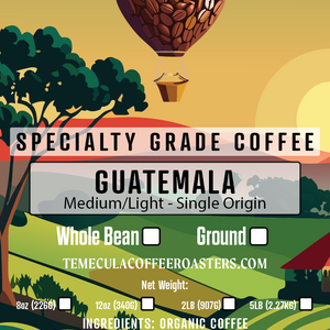 Fairtrade® Guatemala - Medium Roast