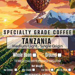 Tanzania - Medium/Light (Peaberry)