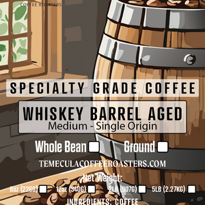 Whiskey Barrel Aged Coffee - Guatemala