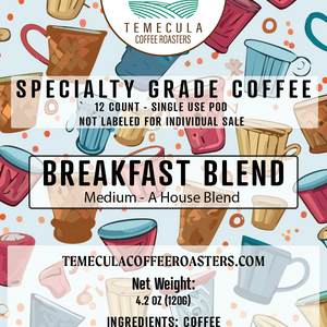Breakfast Blend (Medium Roast) [Single Use Cups]