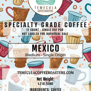 Mexico (Medium Roast) [12 Single Use Cups]