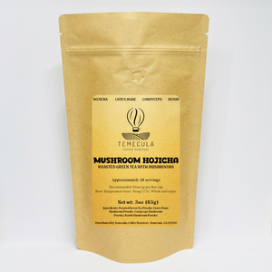 Hōjicha Powder with Mushrooms