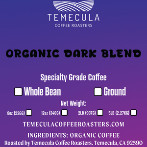 Organic Fairtrade® Espresso Blend - Dark Roast