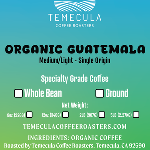 Organic Fairtrade® Guatemala - Medium Roast